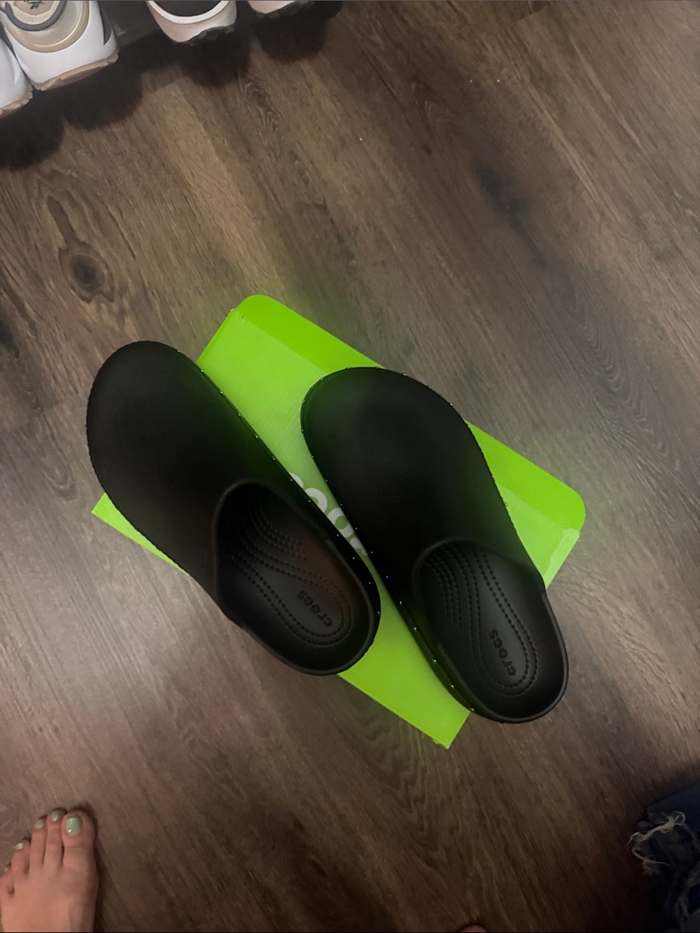 CROCS Dylan Platform Studded Clog - Black - Picture 5 of 7